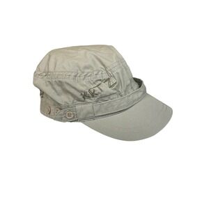 A Kurtz Cadet Style Military Green Hat Size Small